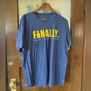 Arch apparel STL Blues championship tee